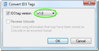 iTunes corrupt ID3 tags